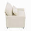Fauteuil d'appoint rembourré moelleux avec siège double 31,9 po Modern-130380637