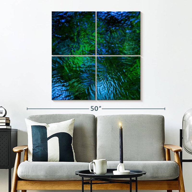 Monets Pool I, 32" H x 32" W