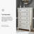 Mikado 39.5'' W 5 - Drawer Dresser