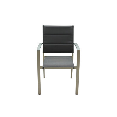 Chaise de patio empilable Patrica