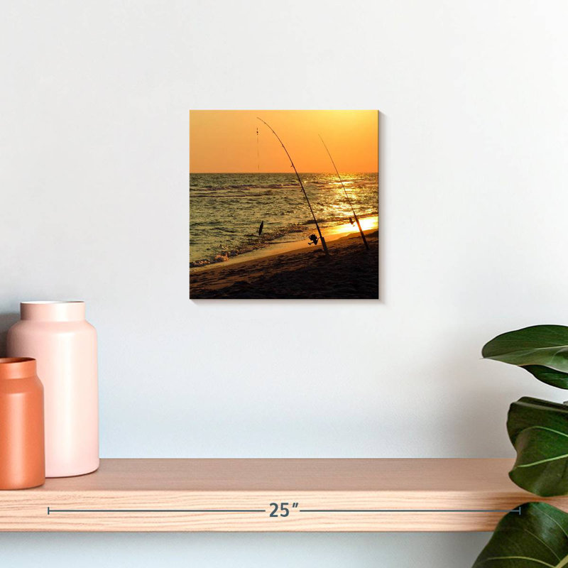 Senne American Sunset Fishing, H 10 po x l 10 po