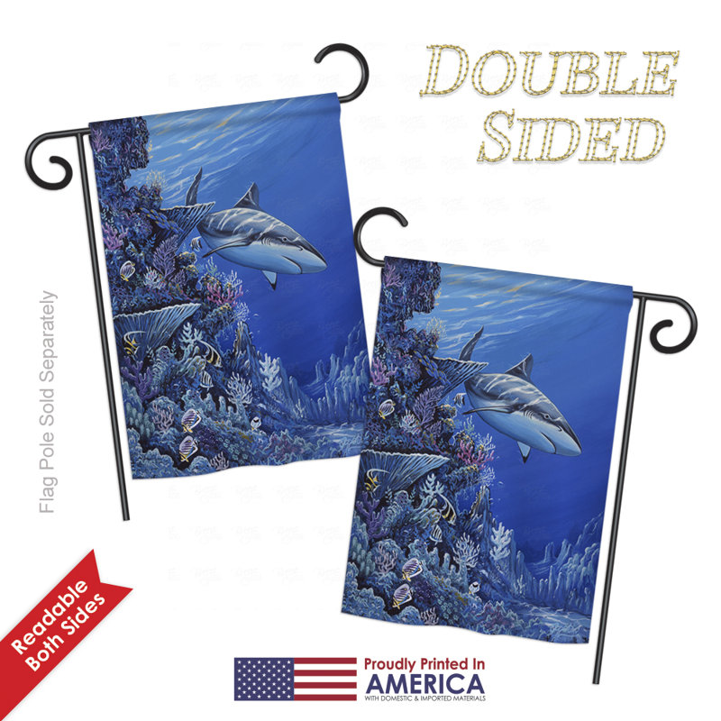Double Sided Polyester Garden Flag, 40" H x 28" W