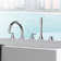 Atrio® New Double Handle Deck Mounted Roman Tub Faucet Trim with Diverter