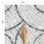 Carreau de papier peint auto-adhésif l 24 po Mosaic-71600009