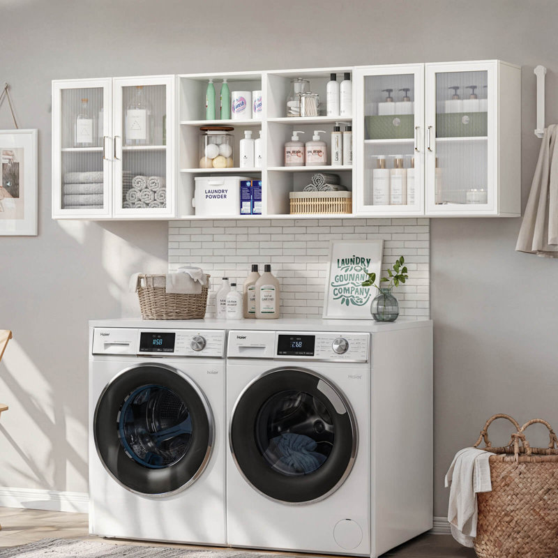 Laundry Room Cabinets Shelves Set