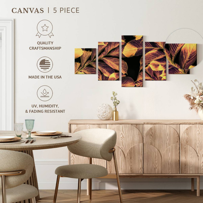 Urban Leaves, 24" H x 55" W