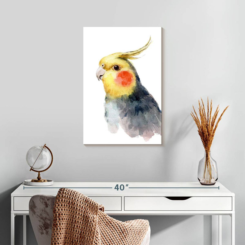 Brampt Cute Parakeet, 24" H x 16" W