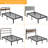 Ottery Heavy Duty 18" Metal Bed, No Box Spring Needed, Slots for Headboard Attachment, No Noise-593271617