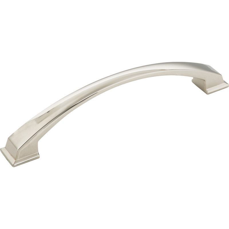 Roman Arch Pull, Polished Nickel, 5"