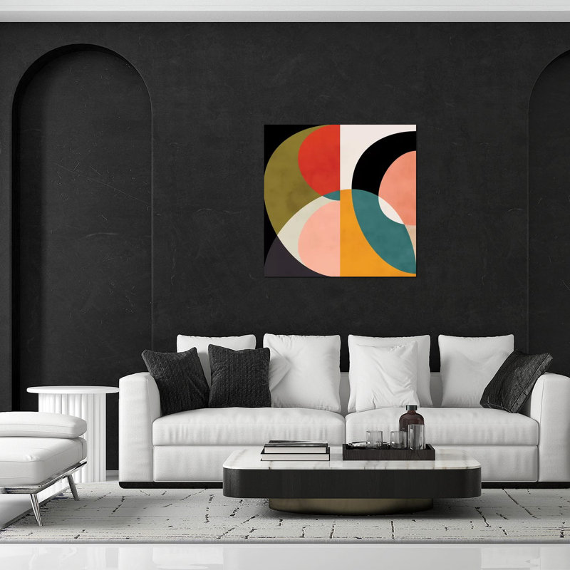 «Geometric Shapes III» par Ana Rut Bré - impression sans cadre, H 24 po x l 24 po x P 0,25 po
