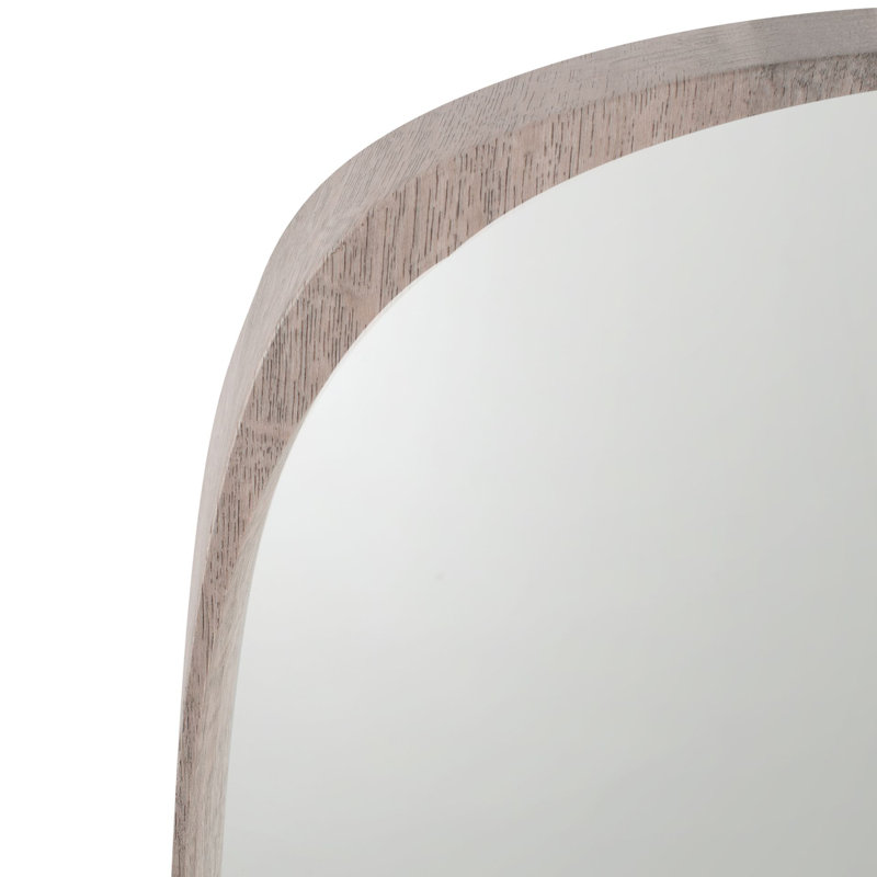 Peebles Engineered Wood Flat Wall Mirror