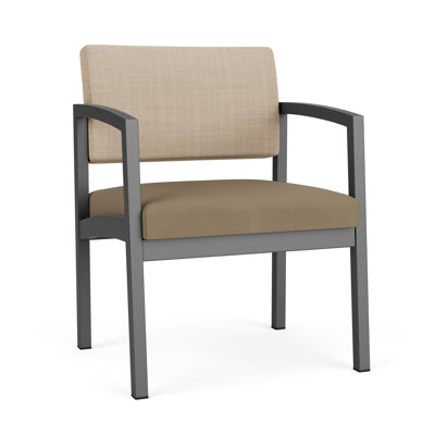 Chaise d'invité en acier Lenox