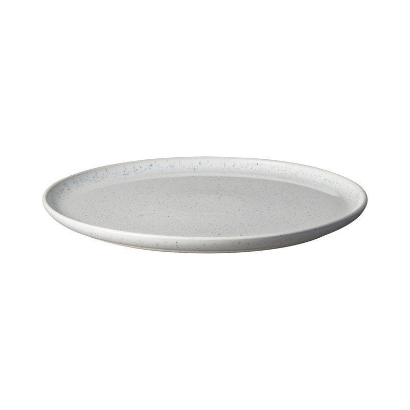 Plateau rond en craie bleue Denby Studio