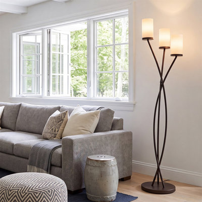 6.75 in. H Glass Round Pendant Shade