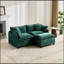 Canapé-lit Cloud seulement, canapé modulaire moderne pour le salon, la chambre à coucher et un appartement, coussin de siège rembourré à double couche confortable, tissu chenille respirant-796644043