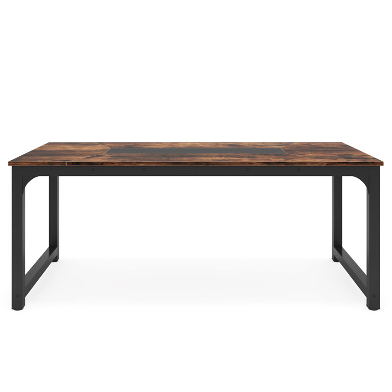 71" Industrial Dining Table For 6–8 People