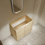 Base de meuble-lavabo 36 po avec deux portes à fermeture douce et tablettes réglables