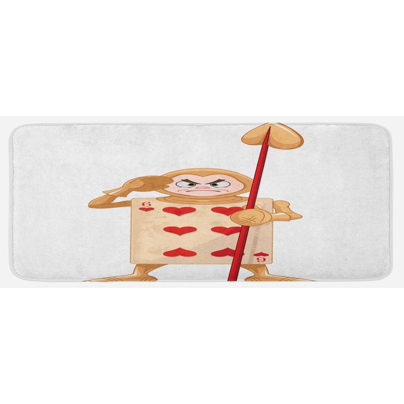 Tapis de cuisine alice in wonderland