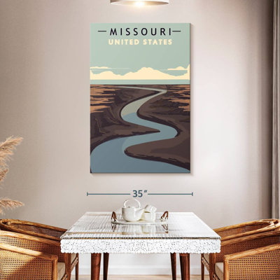 Alvord, Missouri River, affiche