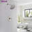 Multi-Spray Shower System with Large Round Shower Head and Single Handle Control Valve-70050298