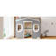 Twin Size House Loft Bed With Ladder-1557496230-1557496225