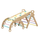 Pikler Triangle Set 7 In1 Toddler Climbing Toys 