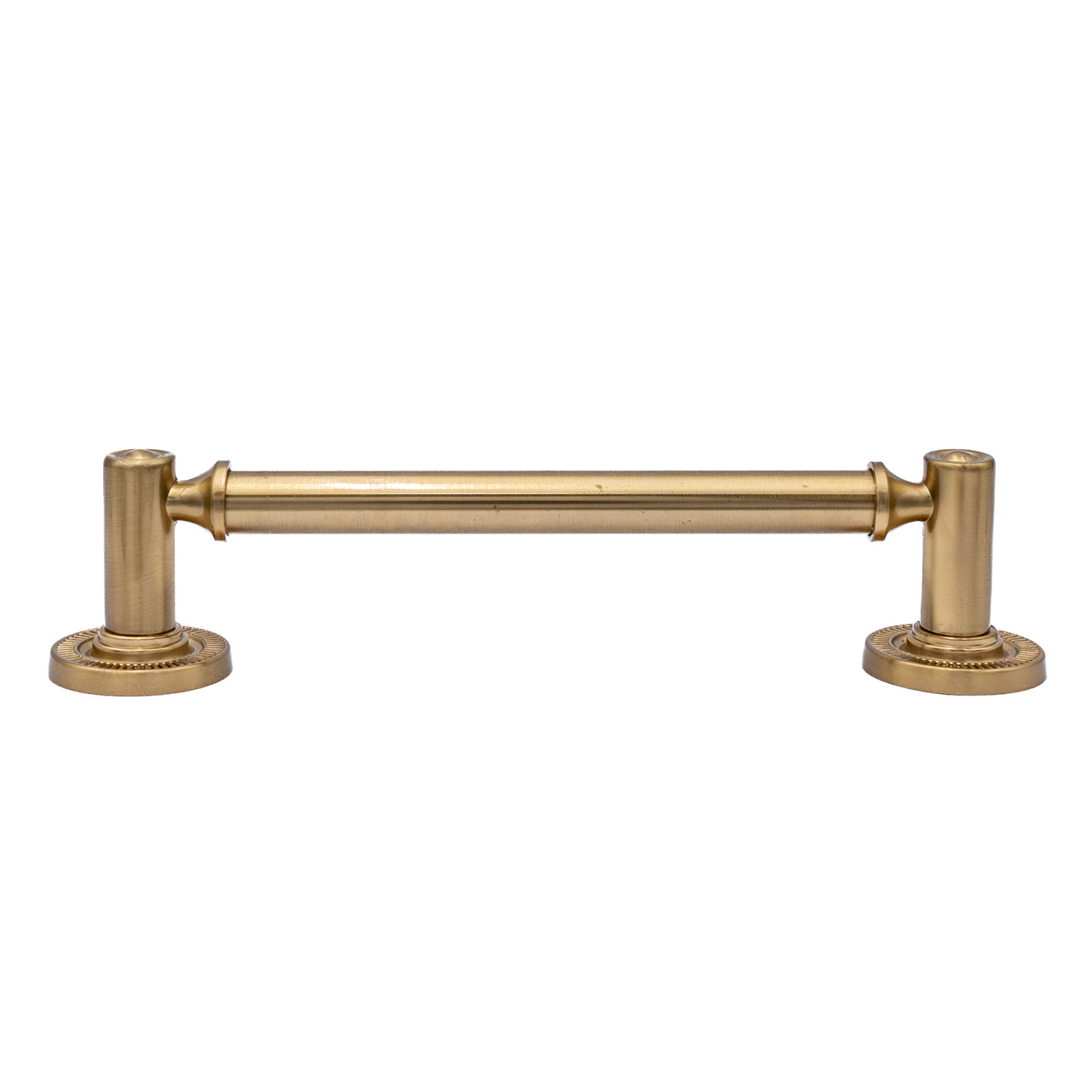 Minted Bar Pull, Satin Brass, 5"