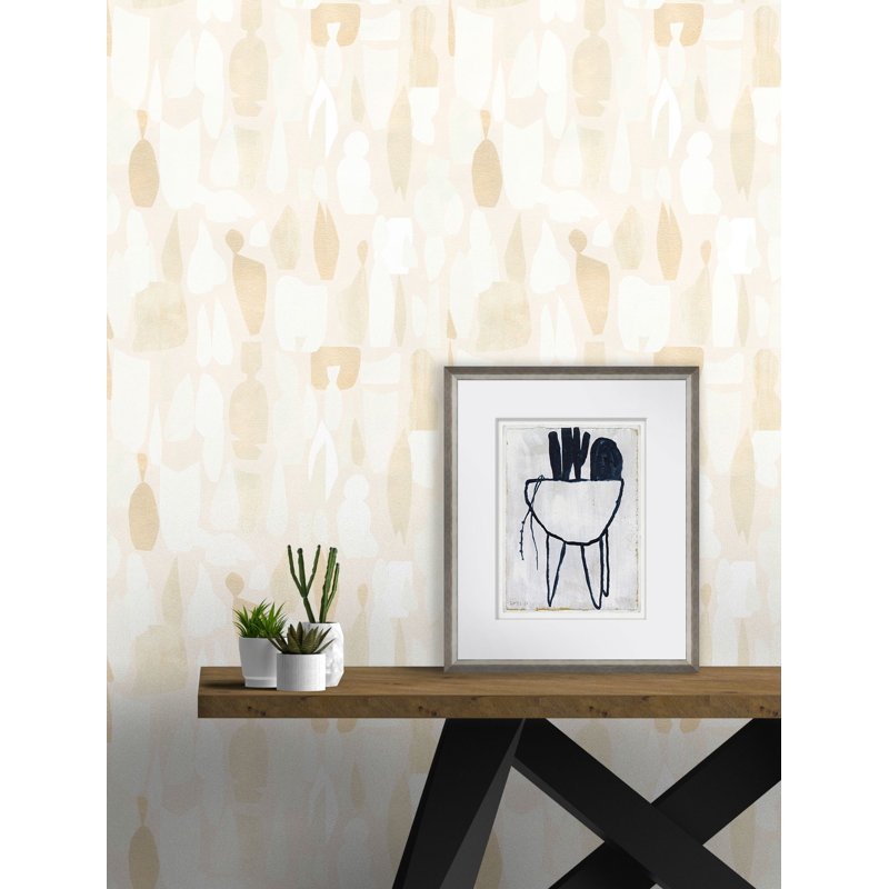 Susan Hable Abstract Wallpaper by Susan Hable, Yellow