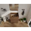 Armoire de meuble-lavabo autoportante 24 po avec double tiroir 24 po, bois d'ingénierie, brun (meuble-lavabo seulement) | Idée cadeau