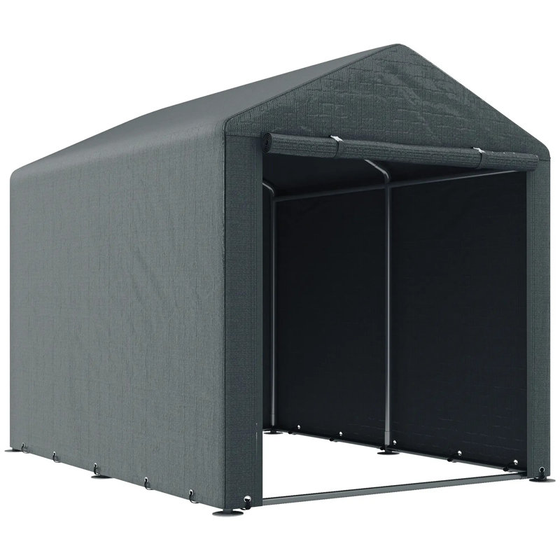 Galvanised Steel Basic Storage System, Black/Grey