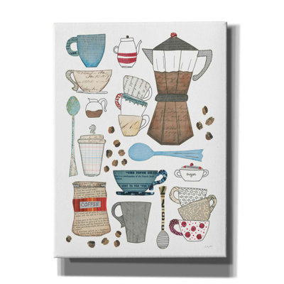 Impression de tableau Carley Coffee I V2 sur toile par Courtney Prahl