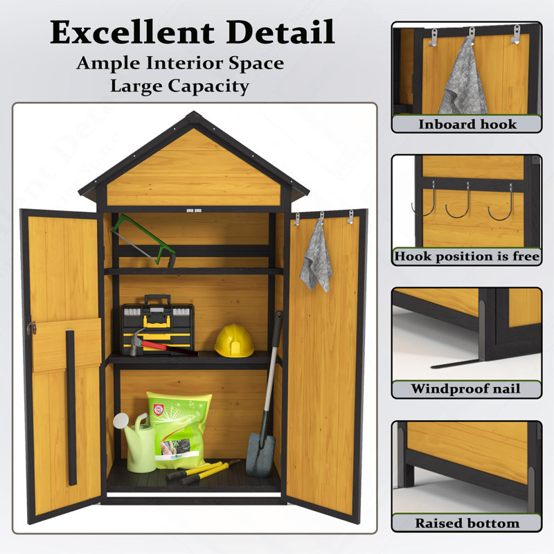 Versatile Outdoor Storage Cabinet With Advanced Features For All Spaces