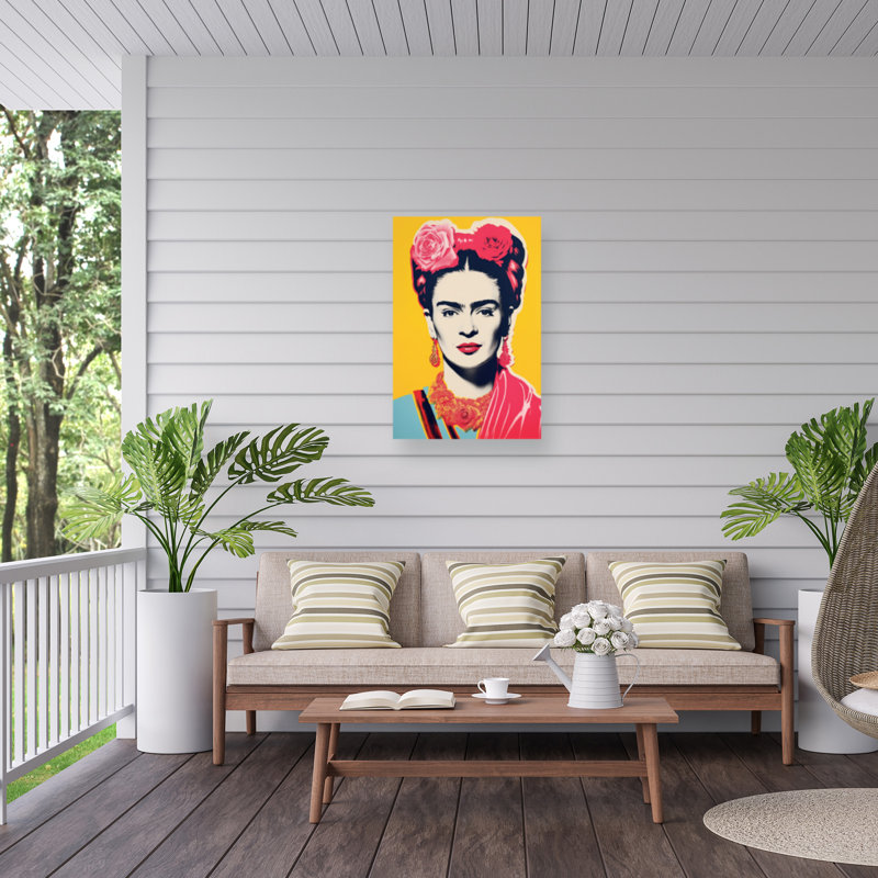 Treechild  Oh Frida No 1 Outdoor  Canvas, H 12 po x l 19 po