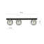 Sandersville Glass Flush Mount-508797611-508797612