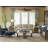 Twin Palms Coconut Grove Leather Ottoman