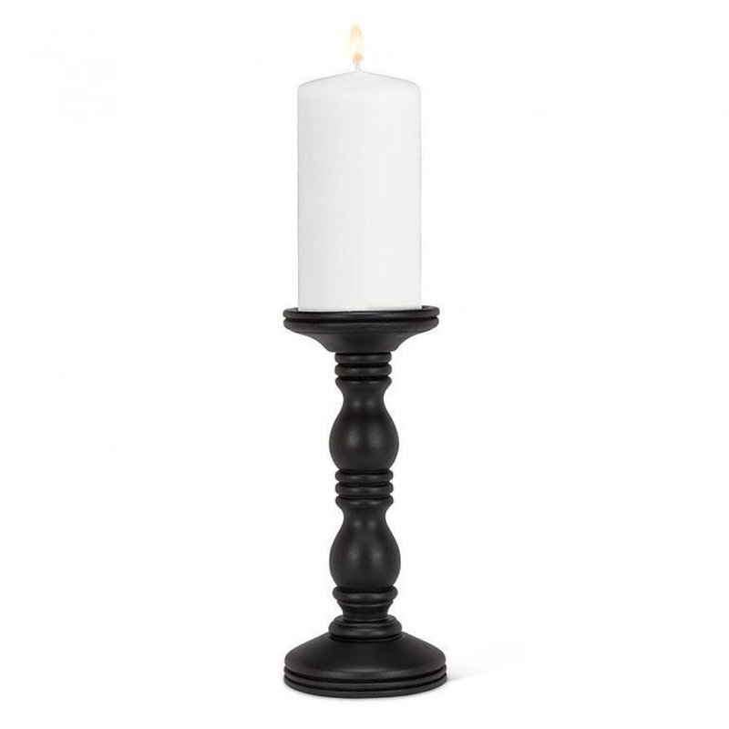 Tabletop Pillar, Black, 10.5" H x 4.5" W x 4.5" D