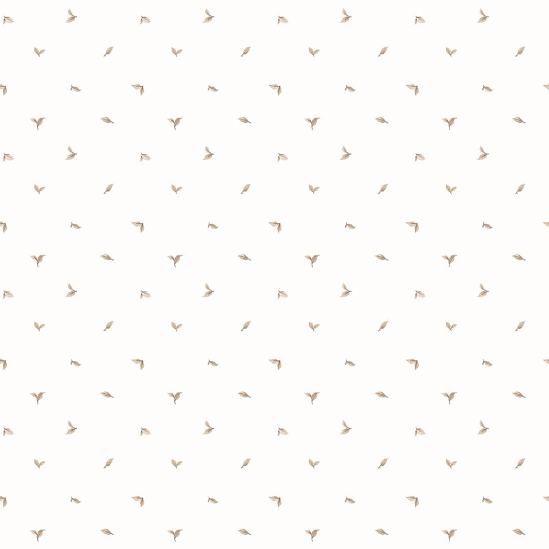 Posey 1000cm x 53cm Matte Non-Pasted Wallpaper Roll, Light Beige/Brown