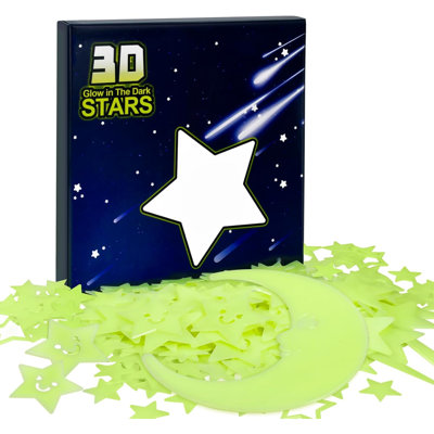 Valentines Day Gifts For Kids Stars - Glow In The Dark Stars Stickers For Ceiling Valentines Birthday For Kids Teen Boys Toddler Adults Room Decor Christmas Stocking Stuffers For Kids