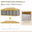 Auvent avec moustiquaire 10 pi x 20 pi Outsunny-113521832