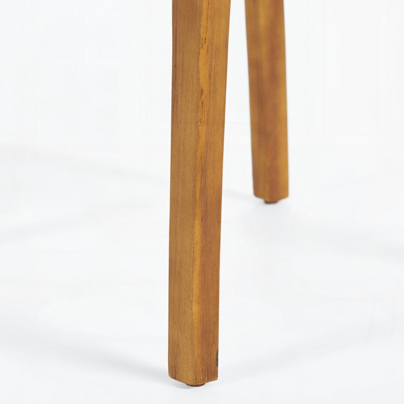 Chaise de salle à manger d'extérieur (ensemble de 2), Bois