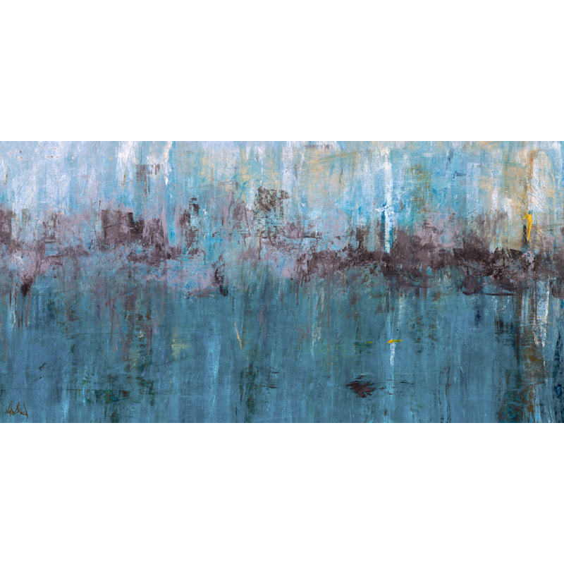 «Topaze bleue» par John Beard - toile tendue avec galerie «Topaze bleue» par John Beard - reproduction sur toile tendue par John Beard