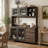 Brokaw 62.9'' Wide Elegant Dining Cabinet with Glass Doors & Drawers – 3 Colors-595339885