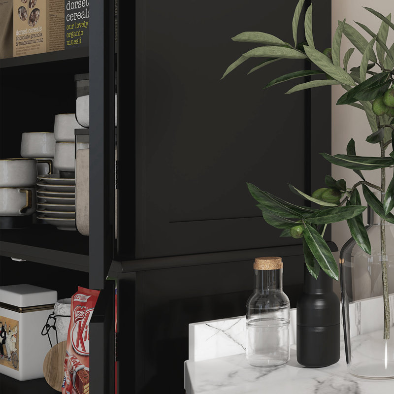 HOMCOM 72.5" Kitchen Pantry Storage Cabinet