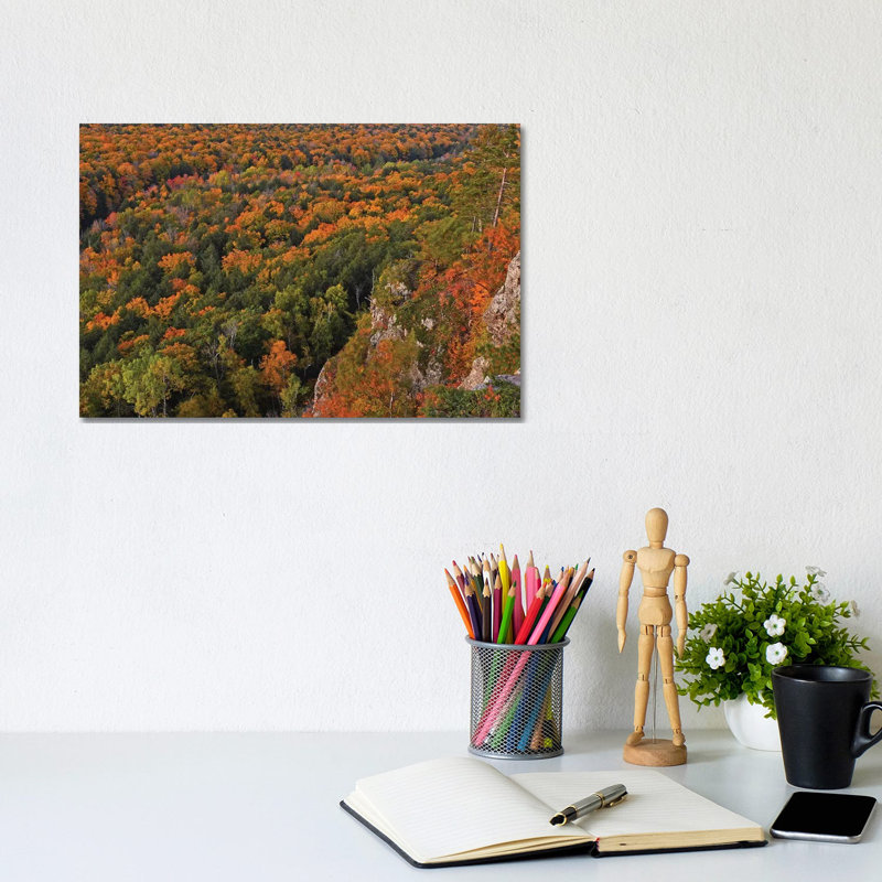 Lake Of The Clouds by Brian Wolf - Wrapped Canvas Print, 20.32cm H x 30.48cm W x 1.91cm D