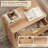 Donati Fluted Nightstand With 3 Drawers-25329678