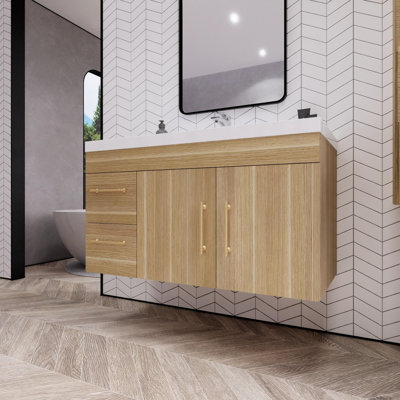 Ensemble de meuble-lavabo simple mural 42 po Dessens