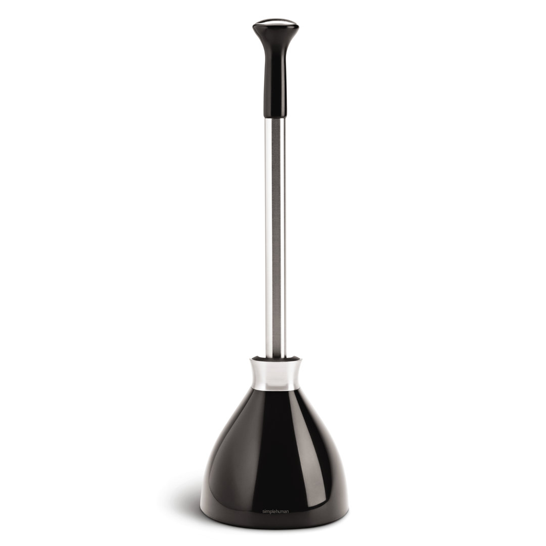 Simplehuman Toilet Plunger and Caddy Stainless Steel simplehuman Finish: Black