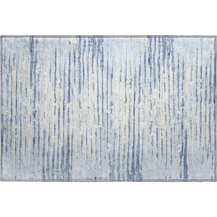 Premium Machine Washable Prisco Sky Rug