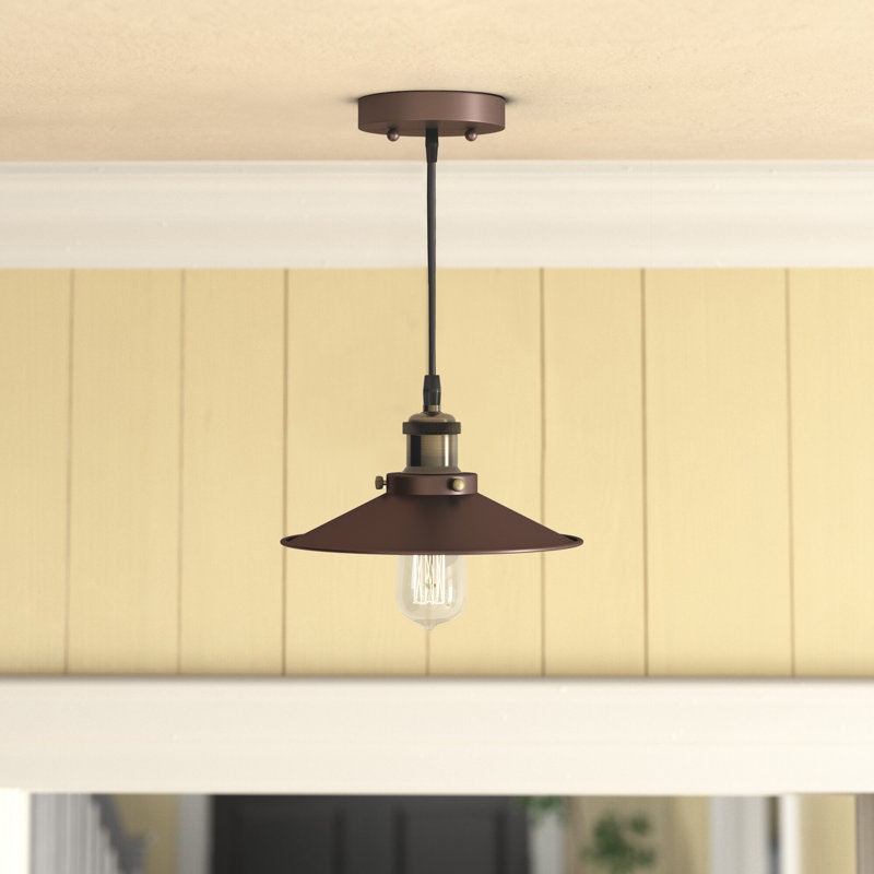 Luminaire suspendu conique à 1 lumière Hitchin