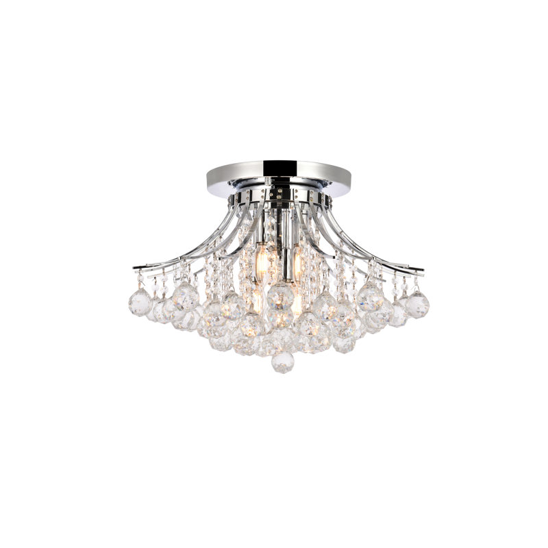 Flush Mount, Chrome, Royal Cut